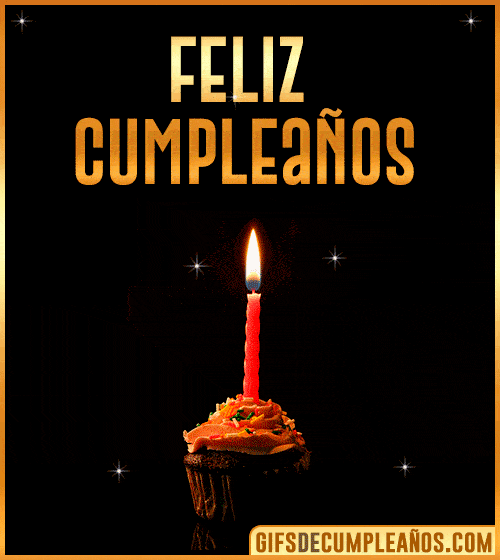 gif animado de feliz cumpleanos con pastel