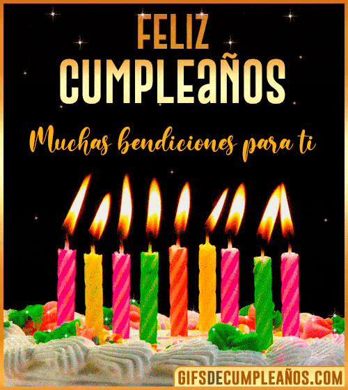 gif de feliz cumpleanos con tortas