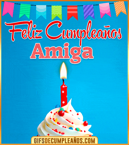 gif pastel feliz cumpleanos amiga
