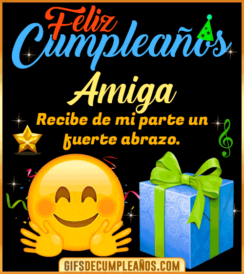 tarjetas de feliz cumpleanos para amiga